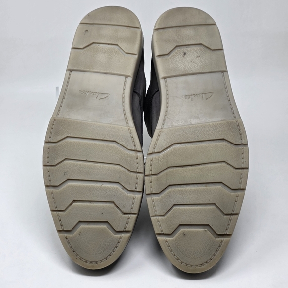Clarks Collection Gray Leather Cap Toe Chukka Boots 14885‎ Men\'s US  Size 11 M main image 10